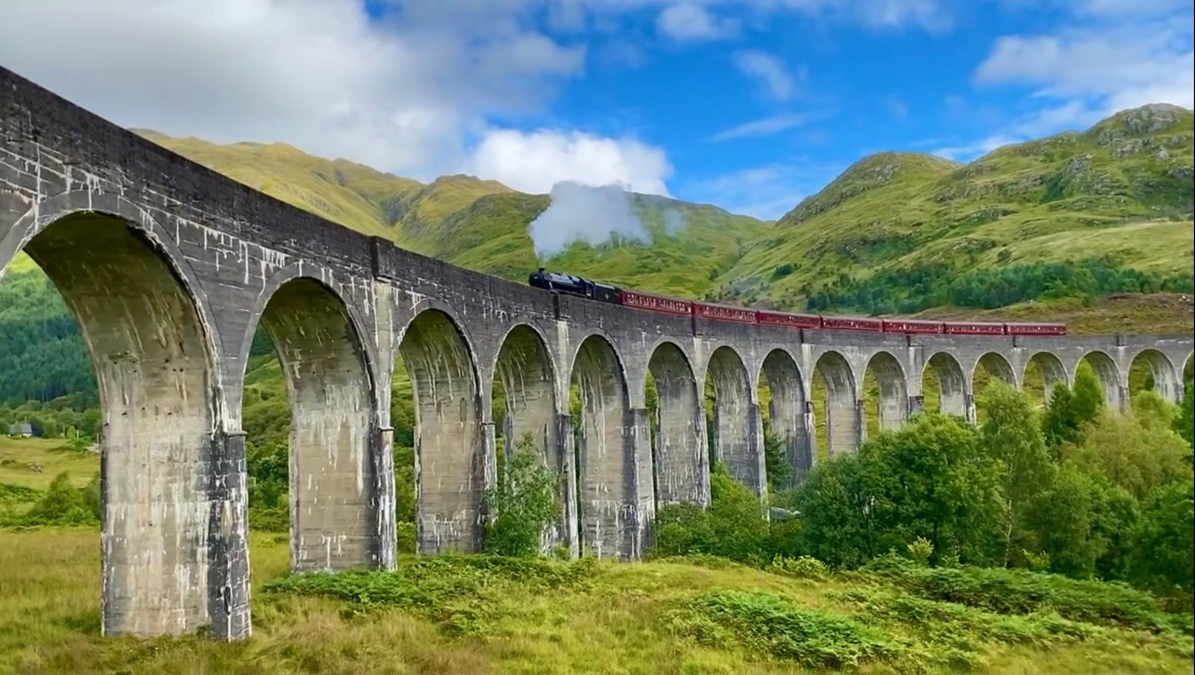 Glenfinnan Viaduct & Jacobite Steam Train (Private Tour)