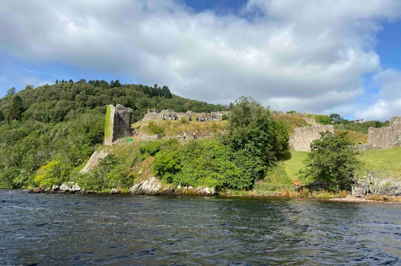 Urquhart Castle in Drumnadrochit, Inverness-shire