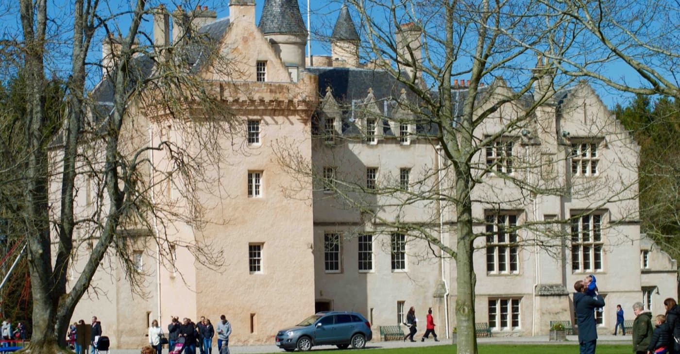 Brodie Castle in Brodie, near Forres