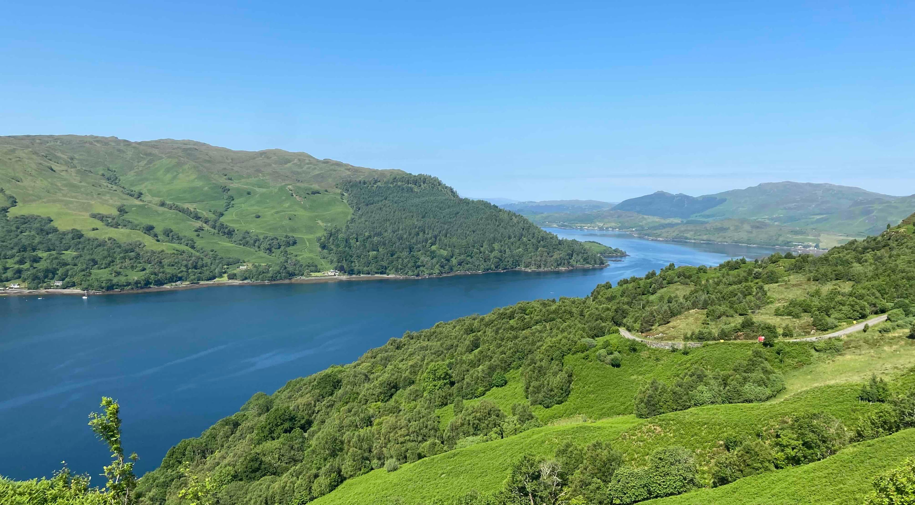 West Highlands scenery on the route to Ullapool